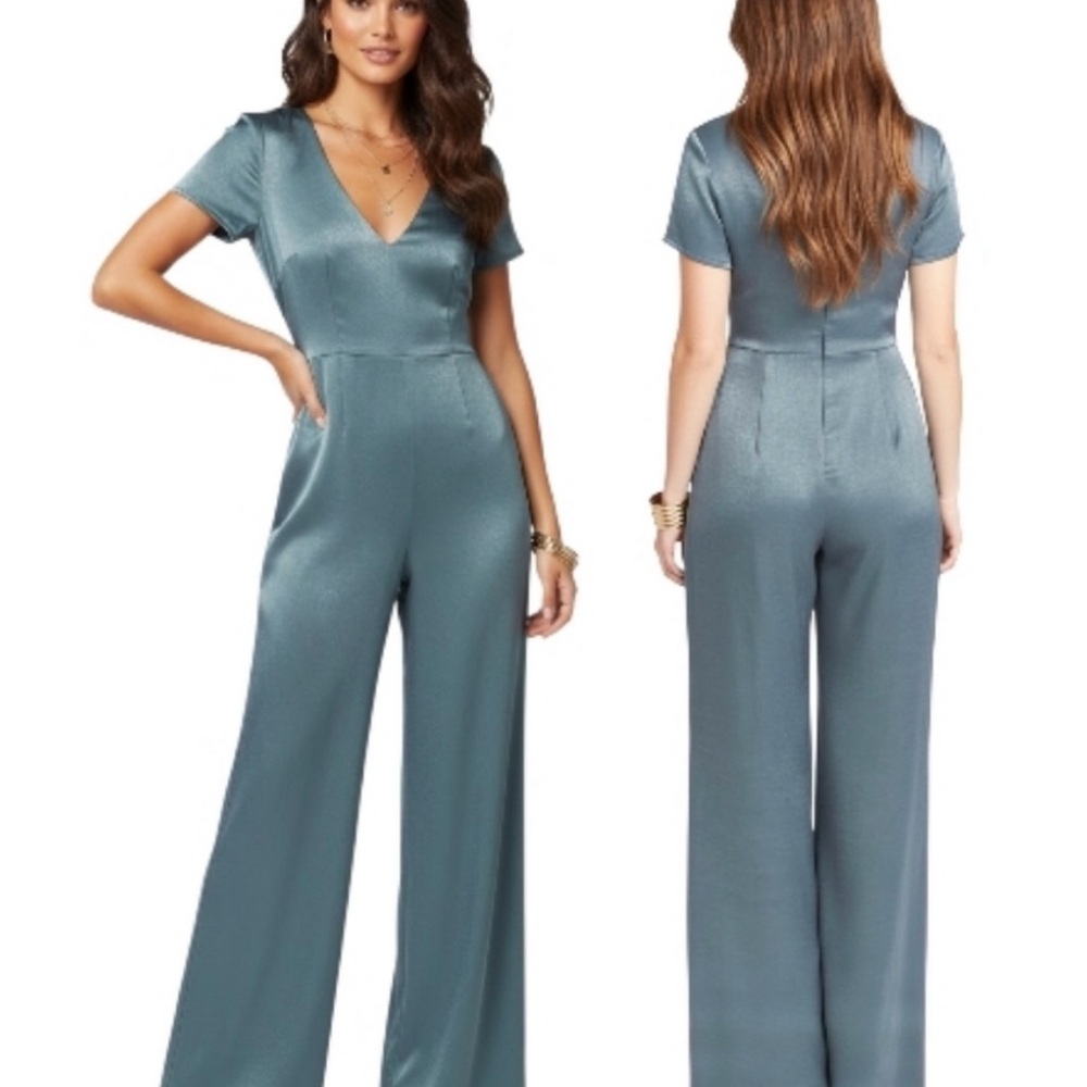 Show Me Your MuMu Teal Jumpsuit